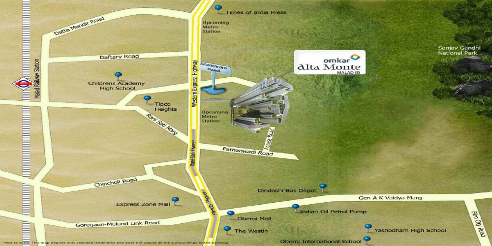 Omkar Alta Monte Malad East-omkar alta map2.jpg